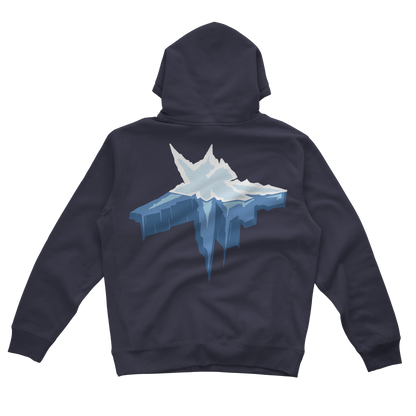 F LOGO ICEBERG HOODIE